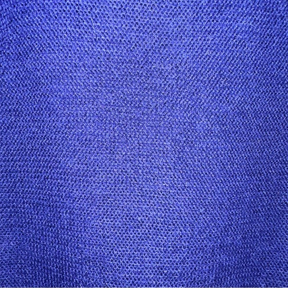 Eileen Fischer 100% Alpaca Royal Blue Sweater Size S - Picture 3 of 8